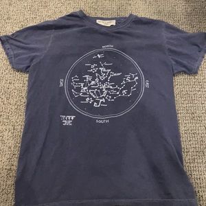 Urban Outfitters UO blue astrology T